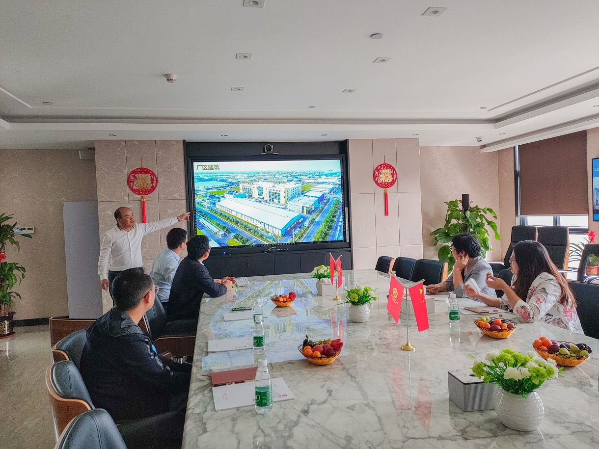 熱烈歡迎恒昌盛科技領(lǐng)導蒞臨我司參觀指導