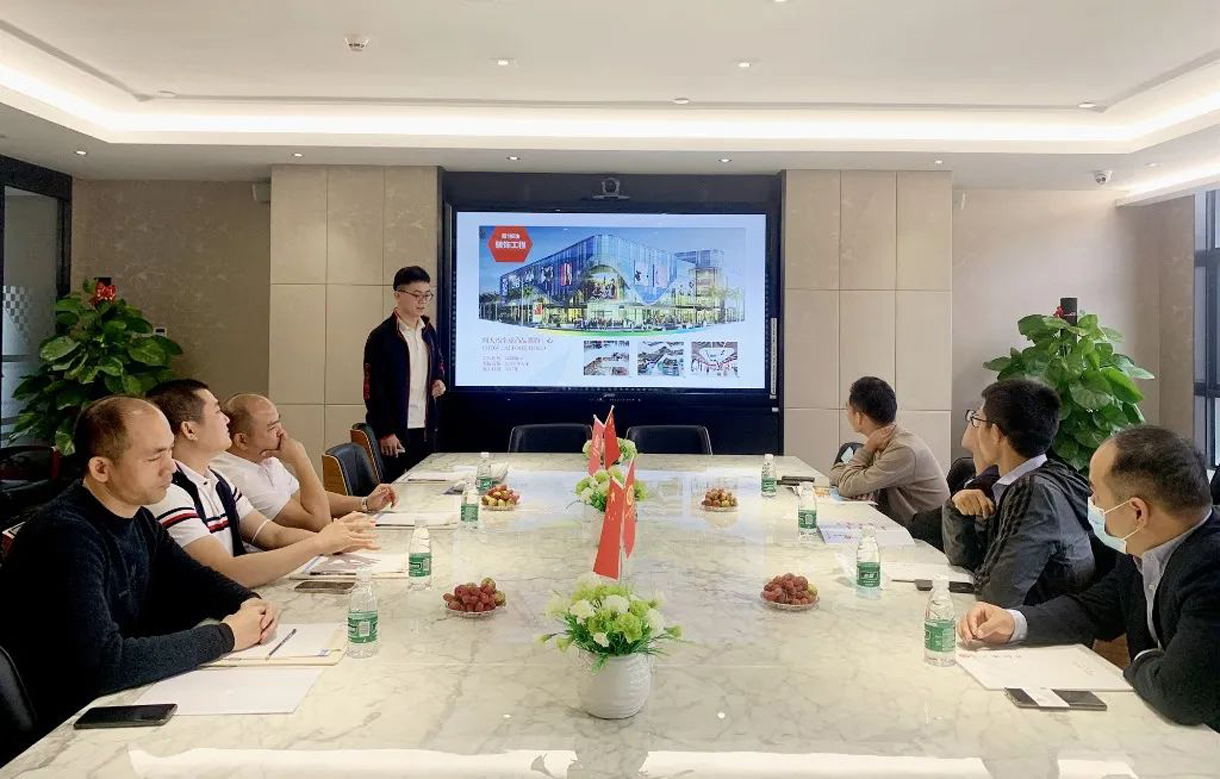 華潤置地（東莞）有限公司領(lǐng)導蒞臨我司考察指導！