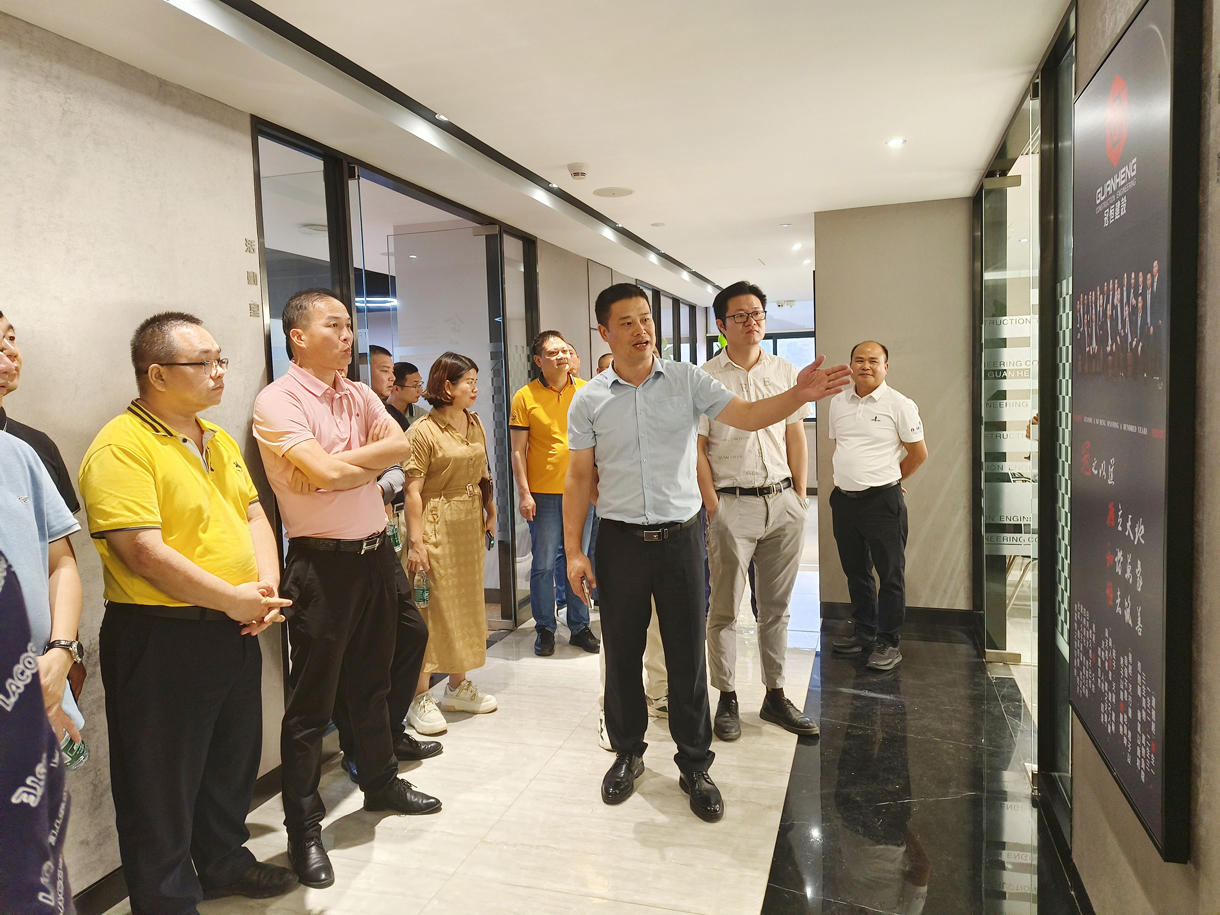 東莞綠協(xié)走進(jìn)冠恒建設(shè)走訪交流