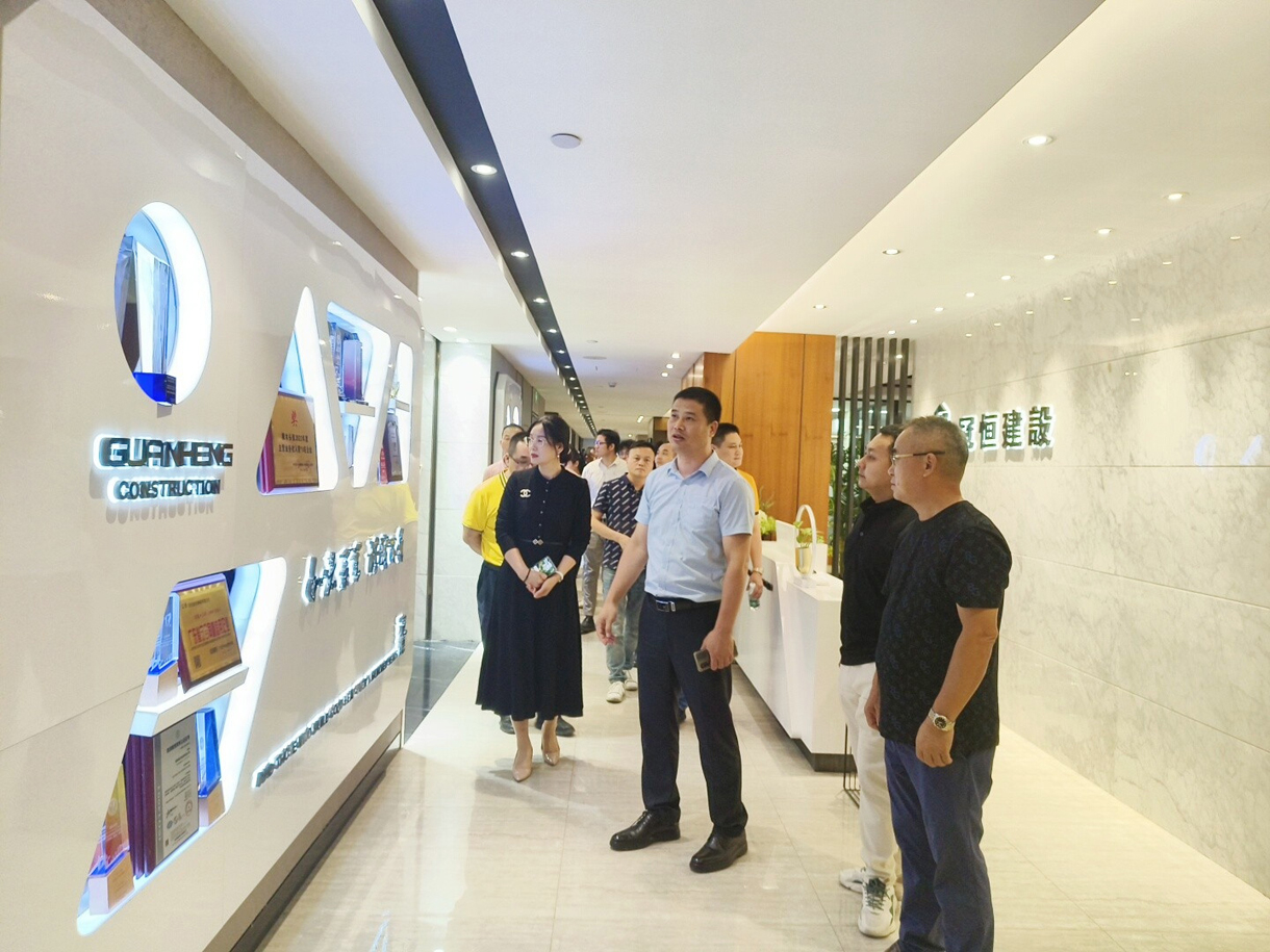 東莞綠協(xié)走進(jìn)冠恒建設(shè)走訪交流
